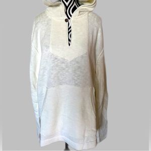 32BarBlues cotton-linen hoodie